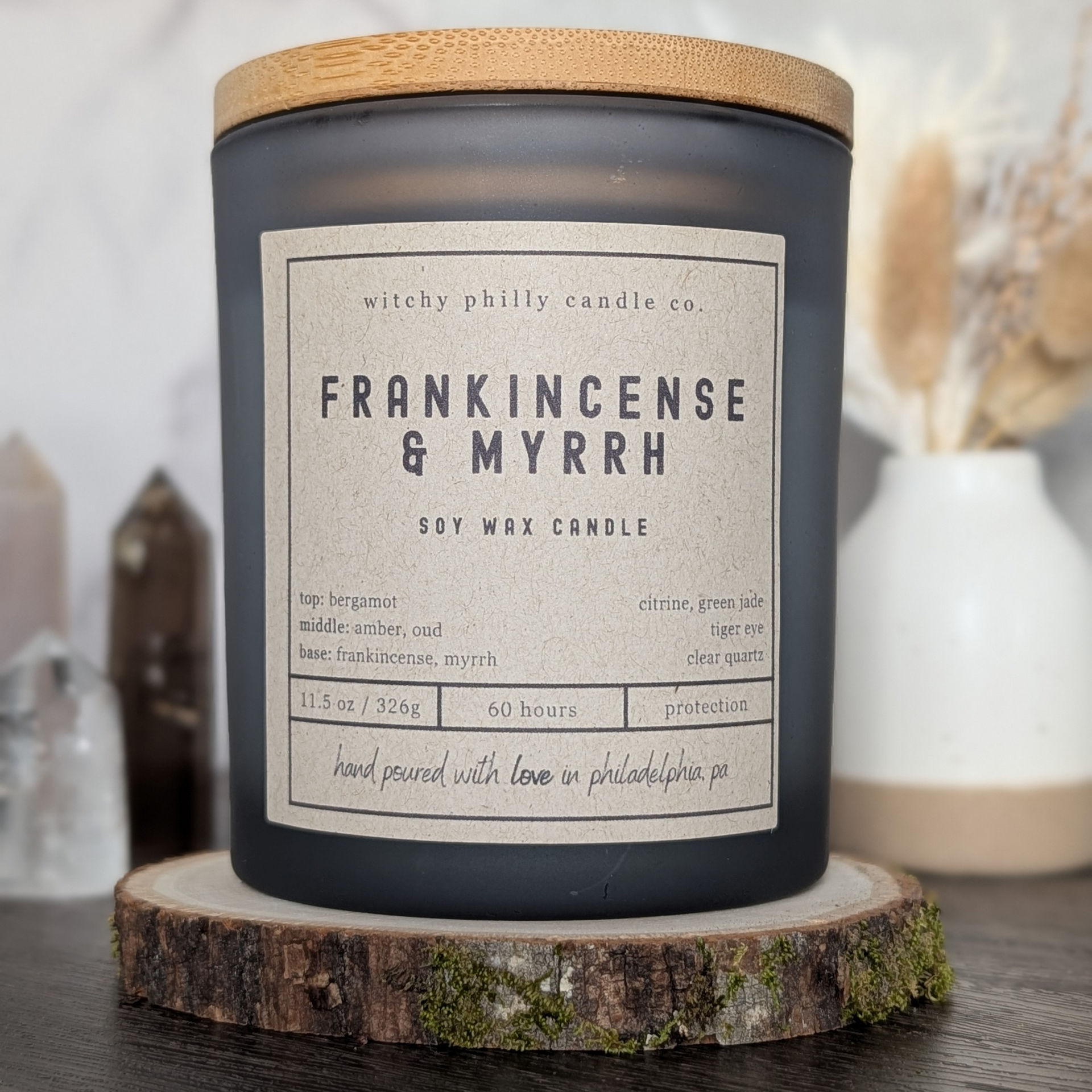 Frankincense & Myrrh | Witchy Philly Candle Co.