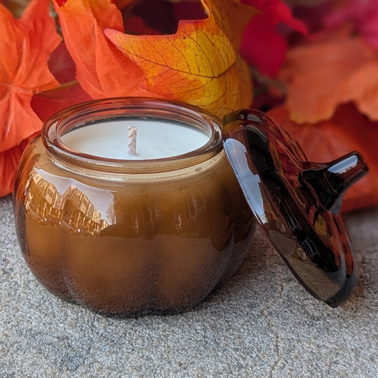 6.5oz Amber Pumpkin Candle